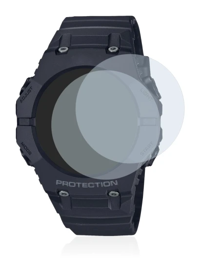 Image of the device Casio G-Shock GA-B001 with a wide variety of screen protectors.