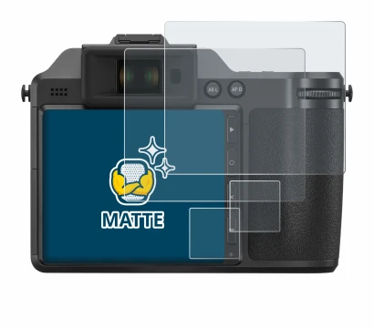 Image of the device Hasselblad X2D 100C with a wide variety of screen protectors.