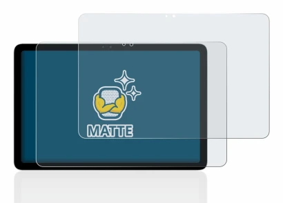 Image of the device Google Pixel Tablet with a wide variety of screen protectors.