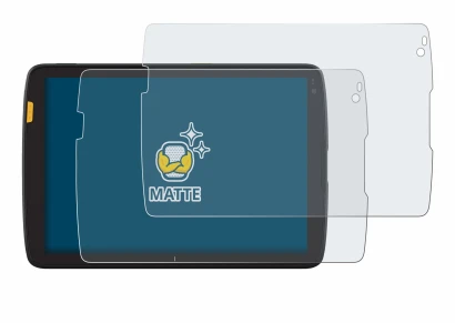 Image of the device Zebra ET45 8" with a wide variety of screen protectors.
