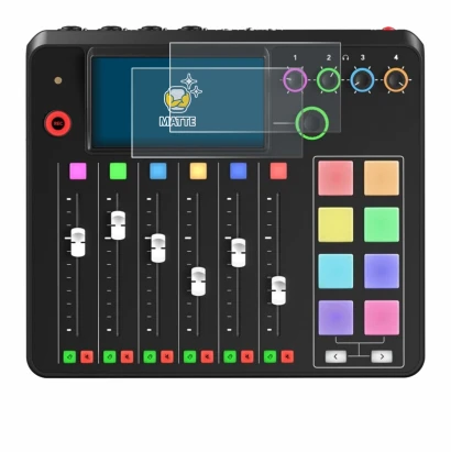 Image of the device Rode Rodecaster Pro II with a wide variety of screen protectors.