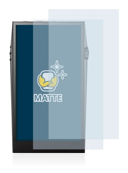 Image of the device Astell&Kern SP3000 with a wide variety of screen protectors.