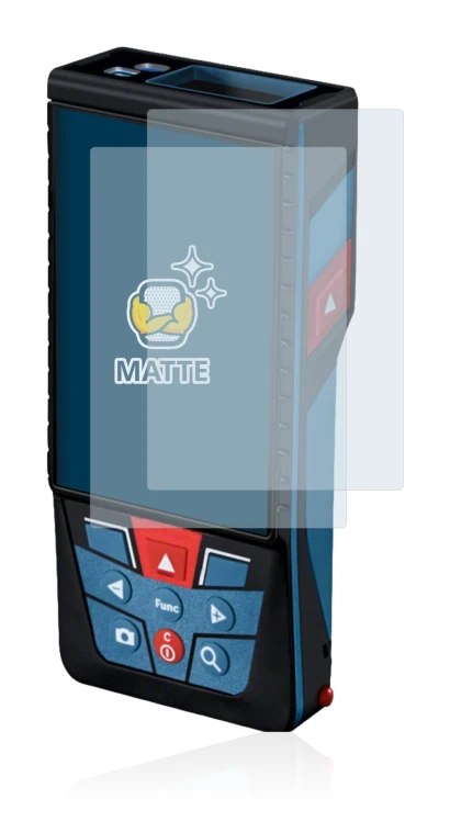 Image of the device Bosch GLM 150-27c with a wide variety of screen protectors.