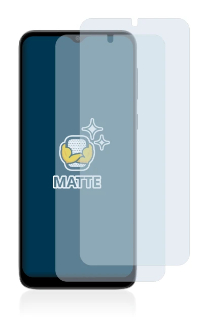 Image of the device Motorola Moto E13 with a wide variety of screen protectors.