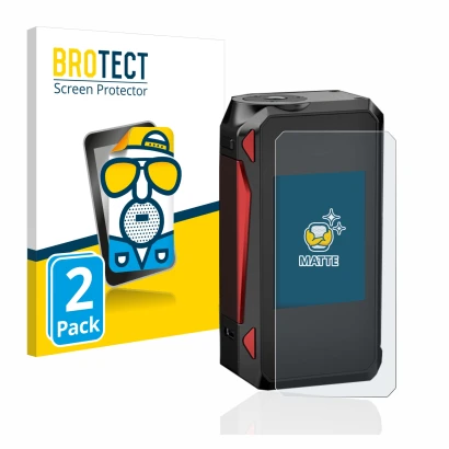 Front side of a product packaging with the brand logo BROTECT. Next to it is the device Smok G-Priv 4 shown with the correspon