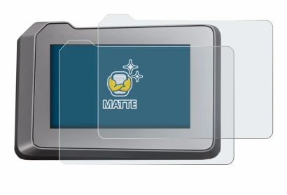 Image of the device KTM 1290 Super Duke R 2022 TFT-Display 7" with a wide variety of screen protectors.