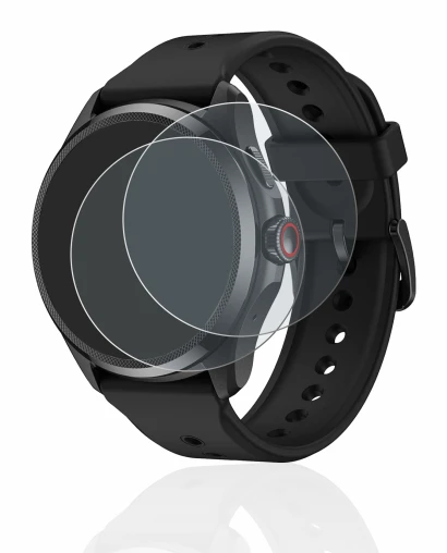 Image of the device Mobvoi TicWatch Pro 5 with a wide variety of screen protectors.