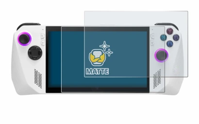 Image of the device ASUS ROG Ally (2023) RC71L with a wide variety of screen protectors.