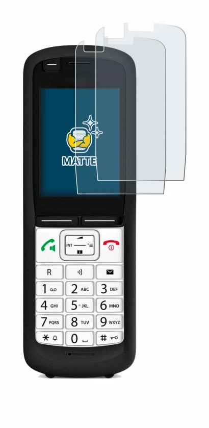 Image of the device Unify OpenScape DECT Phone R6 with a wide variety of screen protectors.