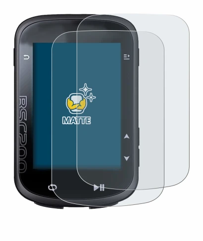 Image of the device igpsport BSC200 with a wide variety of screen protectors.