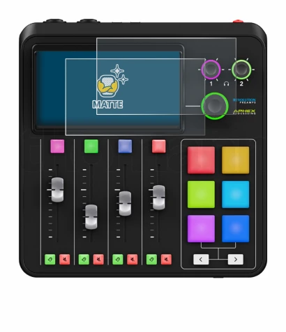 Image of the device Rode Rodecaster Duo with a wide variety of screen protectors.
