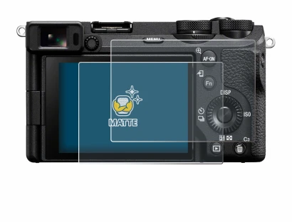 Image of the device Sony Alpha 6700 with a wide variety of screen protectors.