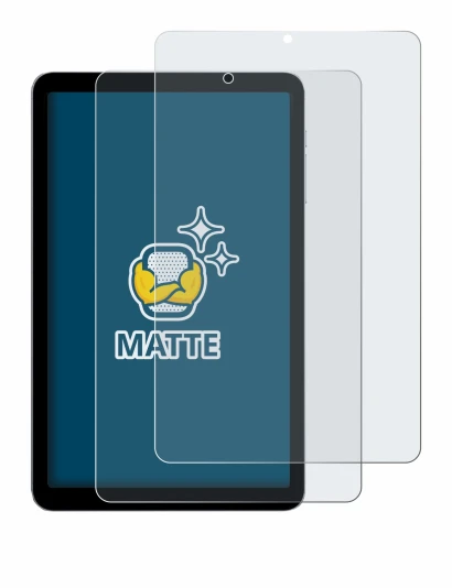 Image of the device Alldocube iPlay 50 mini with a wide variety of screen protectors.