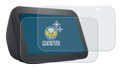 Image of the device Amazon Echo Show 5 (3th Gen.) with a wide variety of screen protectors.