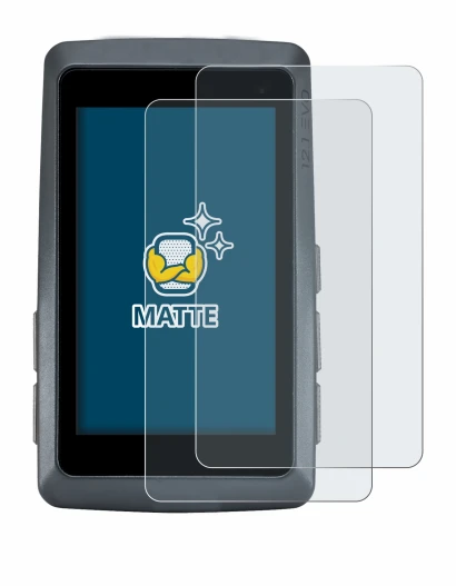 Image of the device Sigma ROX 12.1 EVO with a wide variety of screen protectors.