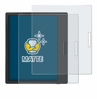 Image of the device Boox Page with a wide variety of screen protectors.