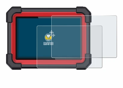 Image of the device Launch X-431 CRP 919E BT with a wide variety of screen protectors.