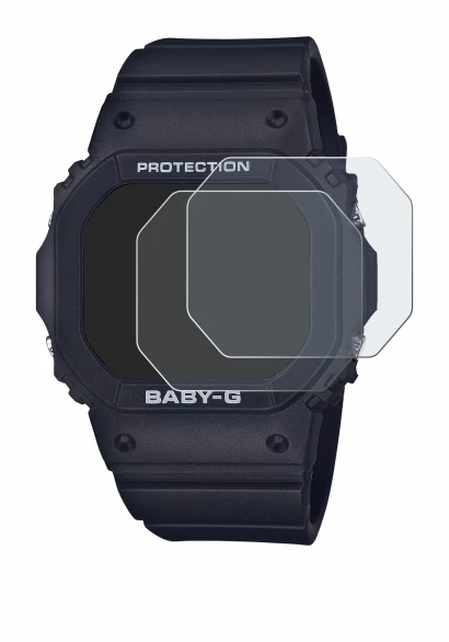 Image of the device Casio Baby-G BGD-565 with a wide variety of screen protectors.
