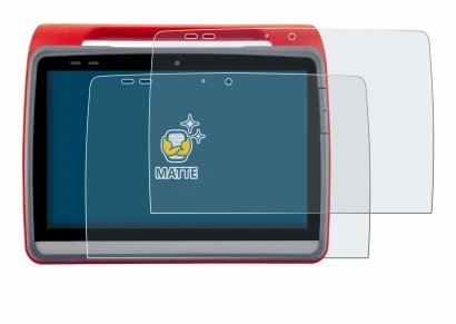 Image of the device medDV NIDApad with a wide variety of screen protectors.