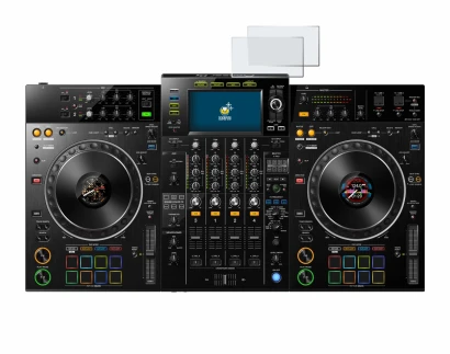 Image of the device Pioneer XDJ -XZ with a wide variety of screen protectors.