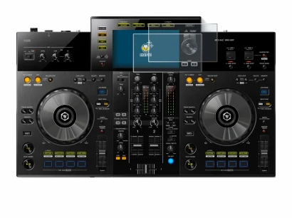 Image of the device Pioneer XDJ -RR with a wide variety of screen protectors.