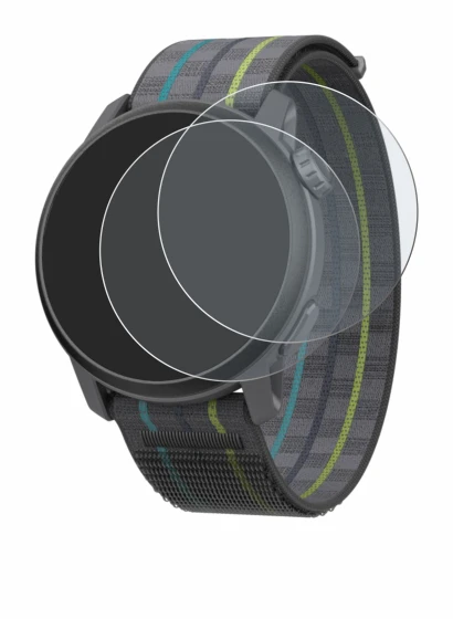 Image of the device Coros Pace 3 with a wide variety of screen protectors.