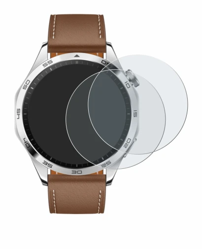 Image of the device Huawei Watch GT 4 (46mm) with a wide variety of screen protectors.