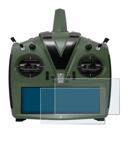 Image of the device VBar Control Evo with a wide variety of screen protectors.