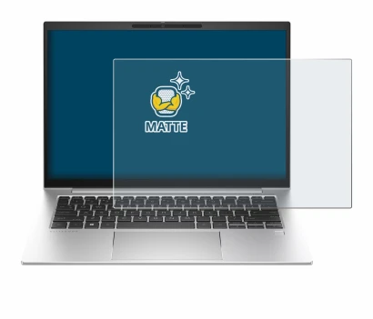Image of the device HP EliteBook 840 G10 with a wide variety of screen protectors.