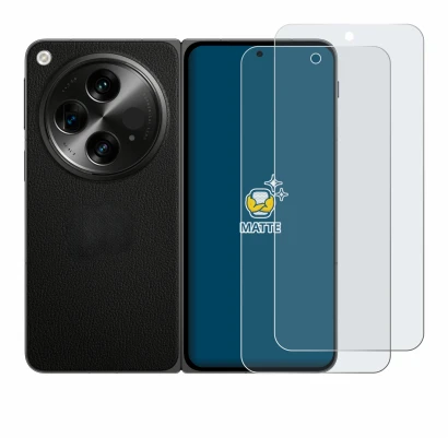 Image of the device OnePlus Open with a wide variety of screen protectors.