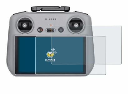 Image of the device DJI RC 2 with a wide variety of screen protectors.