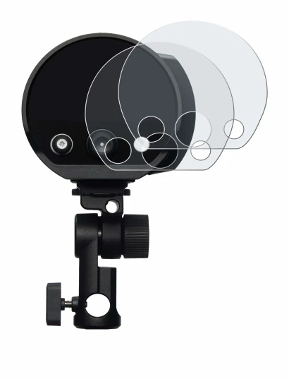 Image of the device Profoto B10X with a wide variety of screen protectors.