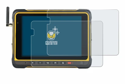 Image of the device AIR3 7.3 with a wide variety of screen protectors.
