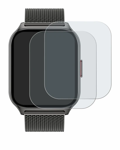 Image of the device Popglory P95 2" with a wide variety of screen protectors.