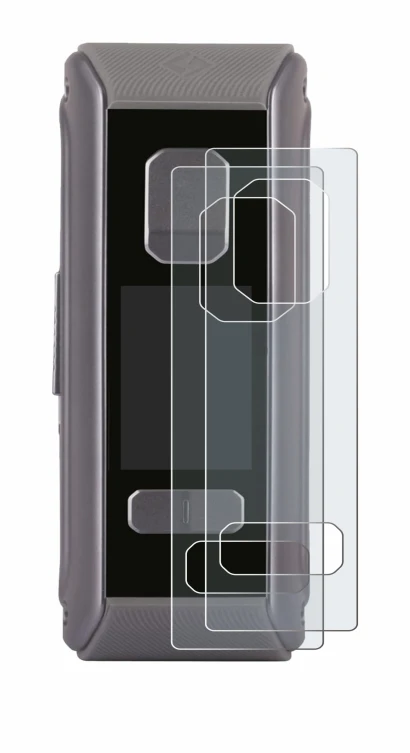 Image of the device GeekVape Aegis Max2 / Max100 with a wide variety of screen protectors.