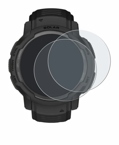 Image of the device Garmin Instinct Crossover AMOLED with a wide variety of screen protectors.