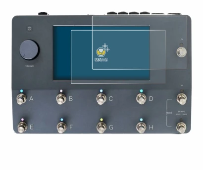 Image of the device Neural DSP Quad Cortex with a wide variety of screen protectors.