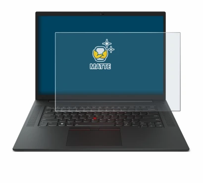 Image of the device Lenovo ThinkPad P1 Gen 6 16" with a wide variety of screen protectors.