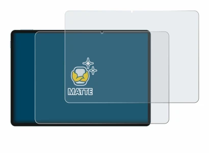 Image of the device Teclast P50 with a wide variety of screen protectors.