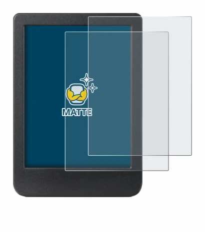 Image of the device Kobo Clara BW with a wide variety of screen protectors.