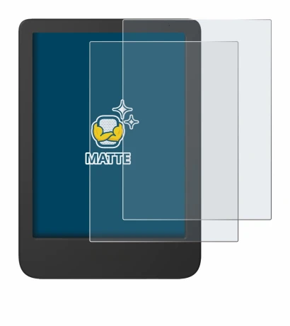 Image of the device Tolino Shine 5 Color 2024 with a wide variety of screen protectors.