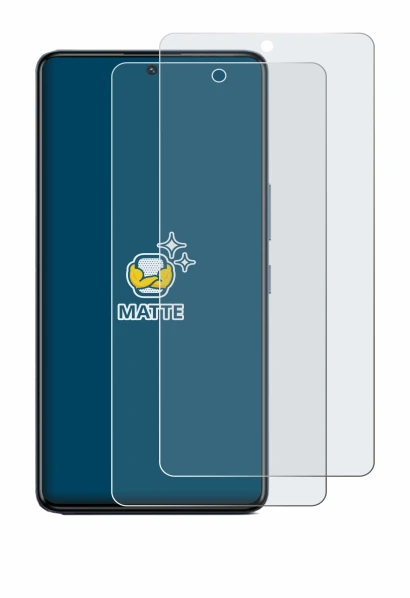 Image of the device Infinix GT 20 Pro with a wide variety of screen protectors.