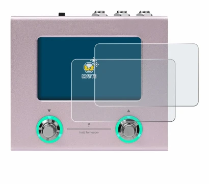 Image of the device Hotone Ampero Mini with a wide variety of screen protectors.