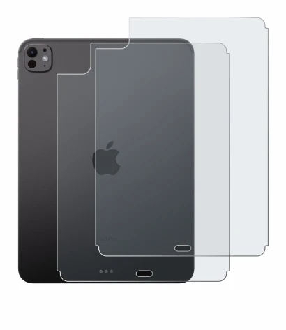 Image of the device Apple iPad Pro 11" 2024 (Back) with a wide variety of screen protectors.