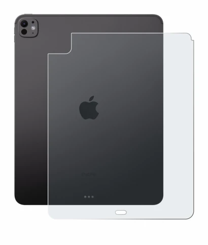 Image of the device Apple iPad Pro 13" 2024 (Back) with a wide variety of screen protectors.