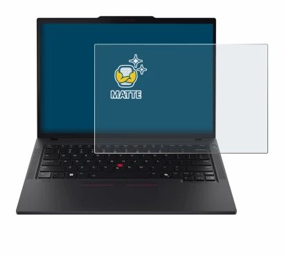 Image of the device Lenovo ThinkPad T14s Gen 5 with a wide variety of screen protectors.