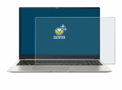 Image of the device ASUS ZenBook 15 OLED UM3504 with a wide variety of screen protectors.