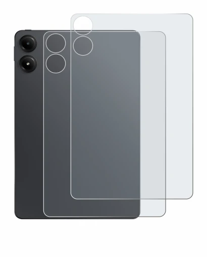 Image of the device Xiaomi Redmi Pad Pro (Back) with a wide variety of screen protectors.