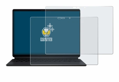 Image of the device ASUS ProArt PZ13 with a wide variety of screen protectors.