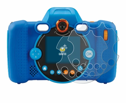 Image of the device Vtech Kidizoom Duo FX with a wide variety of screen protectors.